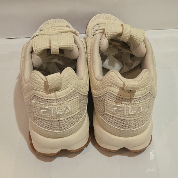 Fila Womens Disruptor 2 Woven Lace Up Athletic Sneakers - Picture 5 of 8